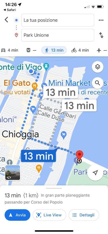 Casabella Chioggia Casa Indipendente Con Corte Екстер'єр фото